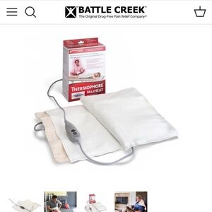 Battle Creek Thermophore heat pad - Large